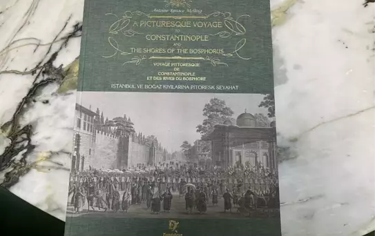 Fransız mimar Melling'in 19'uncu yüzyıl İstanbul'unu ve haremi resmettiği kitabının tıpkıbasımı yapıldı