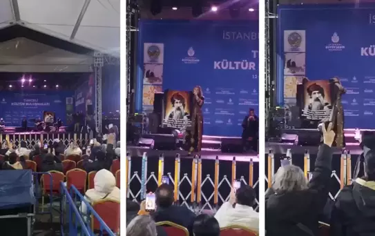 İBB'nin Etkinliğinde Pınar Şahin, Seyit Rıza Posteri Açtı: Tepkiler Artıyor