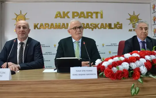 AK Parti Genel Başkan Yardımcısı Yılmaz, Karaman'da konuştu