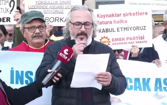 Bornova Emek ve Demokrasi Güçleri, 'İnsanca Bir Yaşam' İçin 5 Maddelik Taleplerini Açıkladı