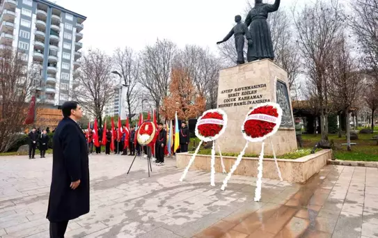 Şehit Kamil ve Özdemir bey minnetle anıldı