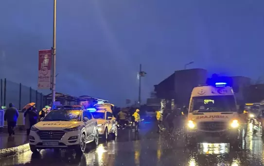 Beyoğlu'nda Motosiklet Kazası