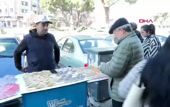 Bergama'da Yılbaşı İkramiyesi Sevinci
