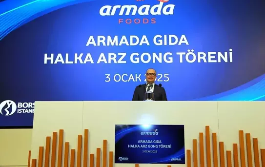 Armada Gıda Borsa İstanbul'da İşlem Görmeye Başladı