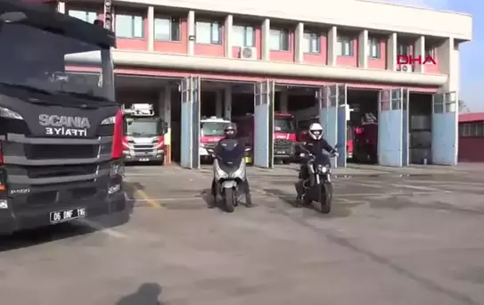 İtfaiyeci Çiftin Yangınla Mücadelesi