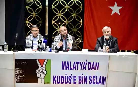 Malatya'da Gazze'ye Destek Paneli Düzenlendi