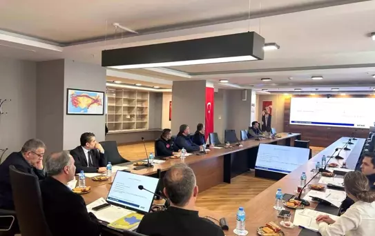 Manisa'da Afet Risk Çalışmaları Toplantısı Düzenlendi