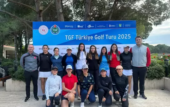 2025 TGF Türkiye Golf Turu Sıralama Müsabakaları Sonuçlandı