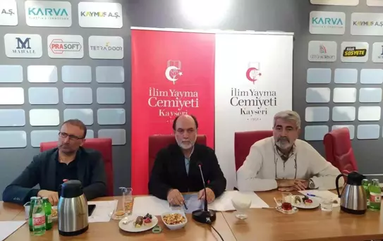 İlim Yayma Cemiyeti Kayseri'de Genel Kurulunu Yaptı