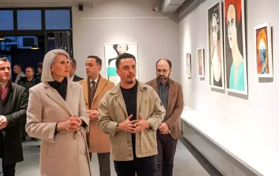 İsmail Avcı'nın Kişisel Resim Sergisi Bilecik'te Açıldı