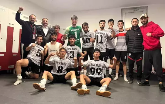 Battalgazi Belediyespor, TFF Futsal 1. Ligi'ne Yükseldi