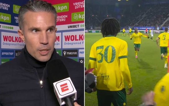 : Van Persie çıldırdı: Tüm dünya bu skandalı konuşuyor