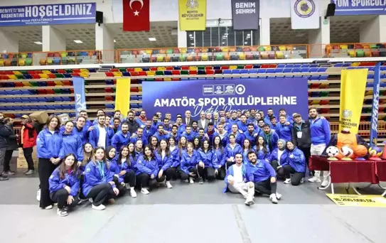 Konya Büyükşehir Belediyesi, Amatör Spor Kulüplerine Destek Vermeye Devam Ediyor