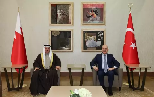 Kurtulmuş, Bahreyn Meclis Başkanı'nı Karşıladı