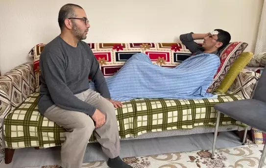 İsparta'da Köpeklerden Kaçarken Kafasını Çarptı