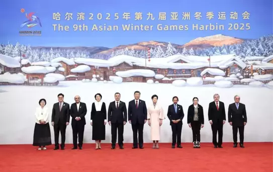 Xi Jinping, Asya Kış Oyunları İçin Yabancı Liderlerle Yemek Yedi