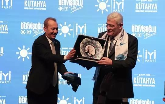 İYİ Parti Genel Başkanı Dervişoğlu, Kütahya'da Genişletilmiş İl Divan Toplantısı'na katıldı
