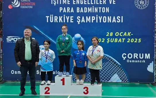 Gaziosmanpaşa Belediyesi Para Badminton Şampiyonası'nda 27 Madalya Kazandı