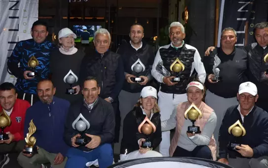 Taurus Kış Golf Turnuvası'nın Şampiyonu Recep Turan