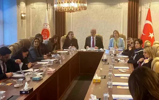 TBMM Kadına Karşı Şiddet Komisyonu Adliyeyi Ziyaret Etti