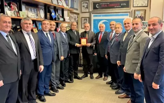 Yalçın Topçu Ahıskalı Türkleri Ağırladı