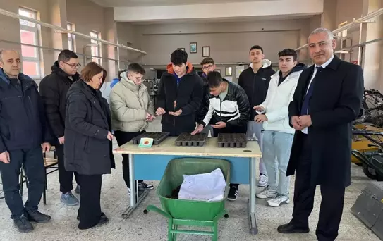 Hayrabolu Lisesi'nde Tarım Eğitimi
