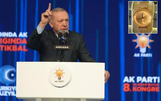 AK Parti Kongresi'nde dikkat çeken hediye! Erdoğan detayı gözlerden kaçmadı
