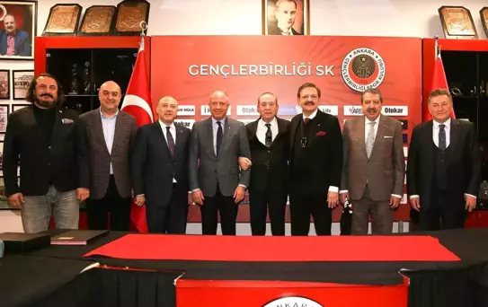 TOBB ve Oda Başkanlarından Gençlerbirliği'ne Ziyaret