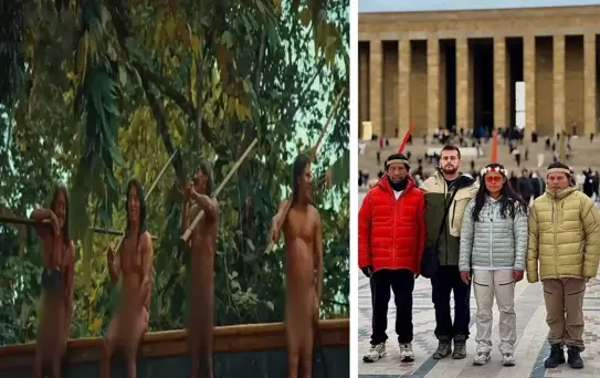 Amazon'da çırılçıplak yaşarken kendilerini bir anda Türkiye'de buldular