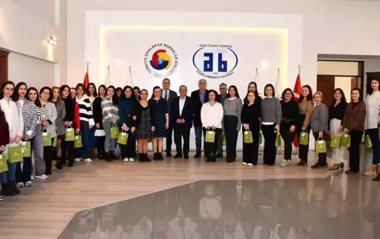 Aydın Ticaret Borsası'nda 8 Mart Dünya Emekçi Kadınlar Günü kutlandı