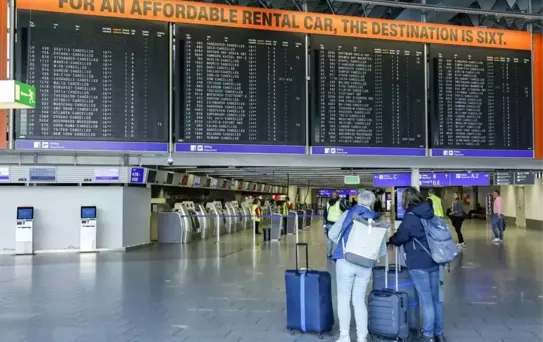 Frankfurt Havalimanı'nda Grev
