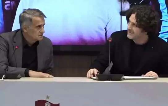 Fatih Tekke ne diyeceğini bilemedi! Şenol Güneş'ten imza törenine damga vuran espri
