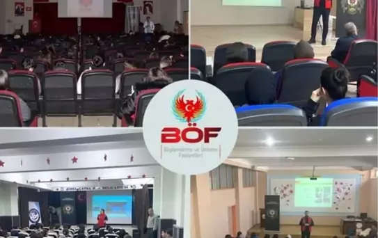 Erzurum'da Lise Öğrencilerine Terörle Mücadele Bilgilendirme Programı