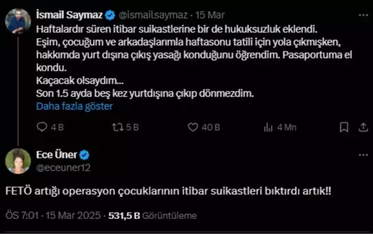 Sunucu Ece Üner polis eşliğinde ifadeye götürüldü
