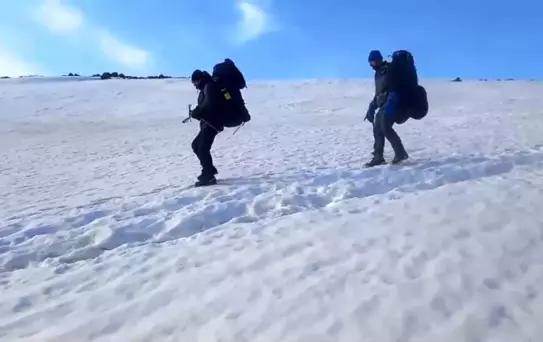 Süphan Dağı'na Kış Tırmanışı