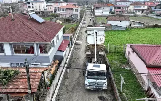 Terme Belediyesi şehit ailelerinin yanında