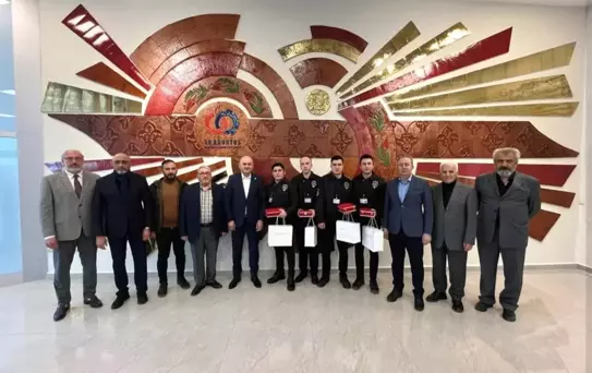 Güvenlik Personeline Yangın Töreni Ödülü