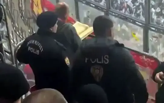 Derbi öncesi ilginç görüntü! Görenler dönüp bir daha baktı