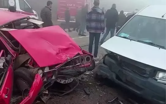 Ünye'de Kaza: 5 Yaralı