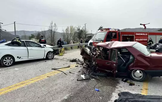 Küre'de Feci Kaza: 3 Ölü, 4 Yaralı