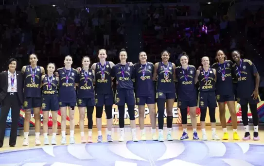 Fenerbahçe Kadın Basketbol Takımı Avrupa Üçüncüsü