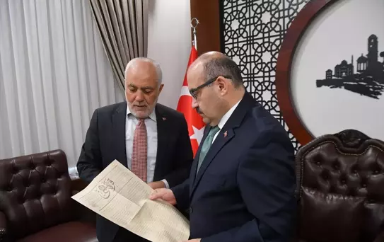 Vali Ustaoğlu Gazeteciler Cemiyeti'ni Ağırladı
