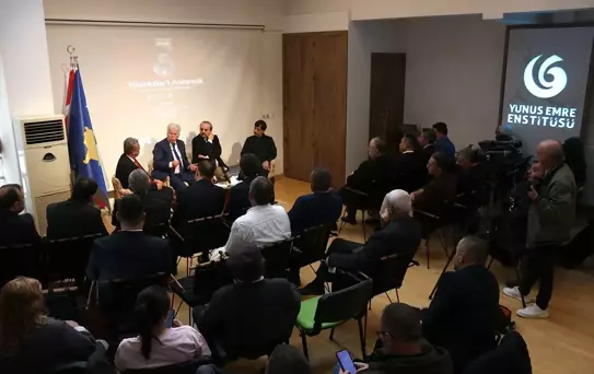 Kosova'da 'Yücelciler' konulu söyleşi yapıldı