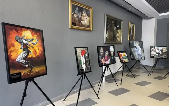 Filistin'e Destek İçin Sanat Sergisi