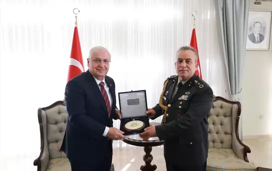 Bakan Güler, KKTC Büyükelçiliği'ni Ziyaret Etti