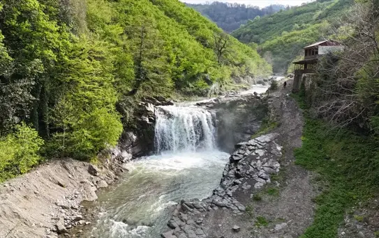 Ordu'nun Gözde Şelalesi Canlandı