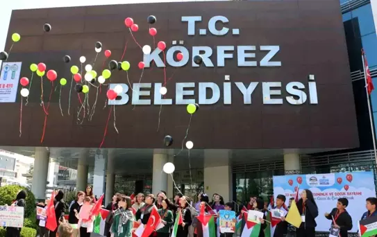 Körfez Belediyesi Çocuk Meclisi'nden Gazze'ye Destek Mesajı