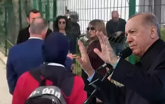 Başörtülü öğrencinin okula alınmamasına Erdoğan'dan sert tepki