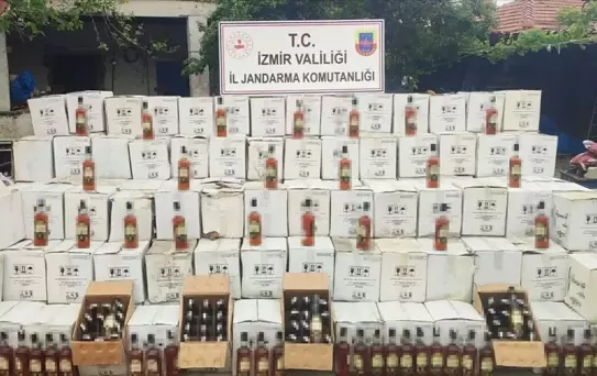 İzmir'de Kaçak İçi Operasyonu