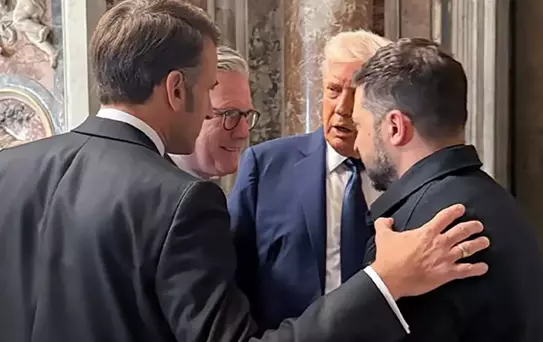 Dünya liderleri Papa'nın cenazesinde buluştu! Gündemde Rusya-Ukrayna barışı var